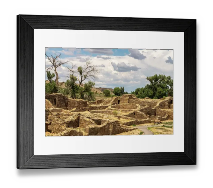 Framed Print : USA, New Mexico, Aztec Ruins National Monument. Ancient Indian ruins Framed Print : USA, New Mexico, Aztec Ruins National Monument. Ancient Indian ruins
