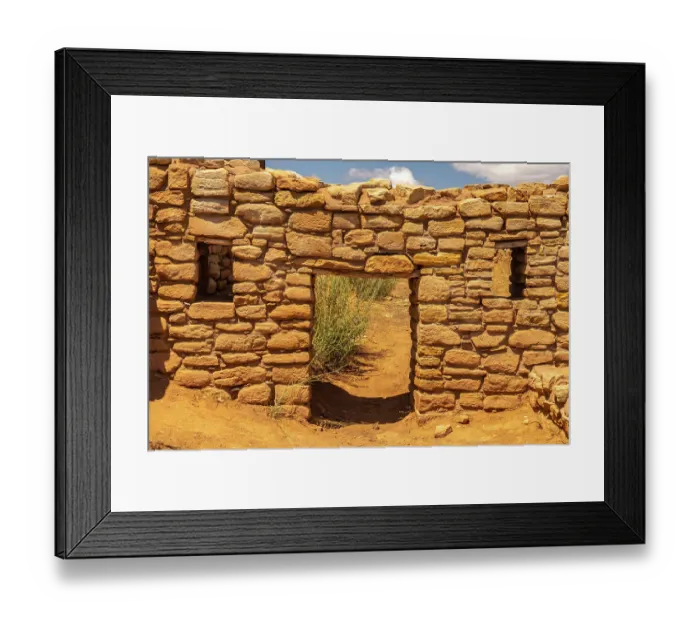 Framed Print : USA, New Mexico, Aztec Ruins National Monument. Ancient Indian ruins Framed Print : USA, New Mexico, Aztec Ruins National Monument. Ancient Indian ruins
