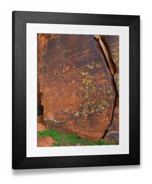 Framed Print : Arizona, V Bar V Heritage Site, Petroglyphs created by the Sinagua, along Beaver Creek in the Verde Valley Framed Print : Arizona, V Bar V Heritage Site, Petroglyphs created by the Sinagua, along Beaver Creek in the Verde Valley