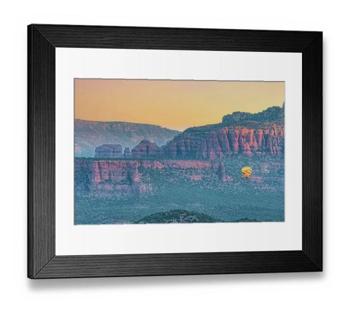 Framed Print : City of Sedona