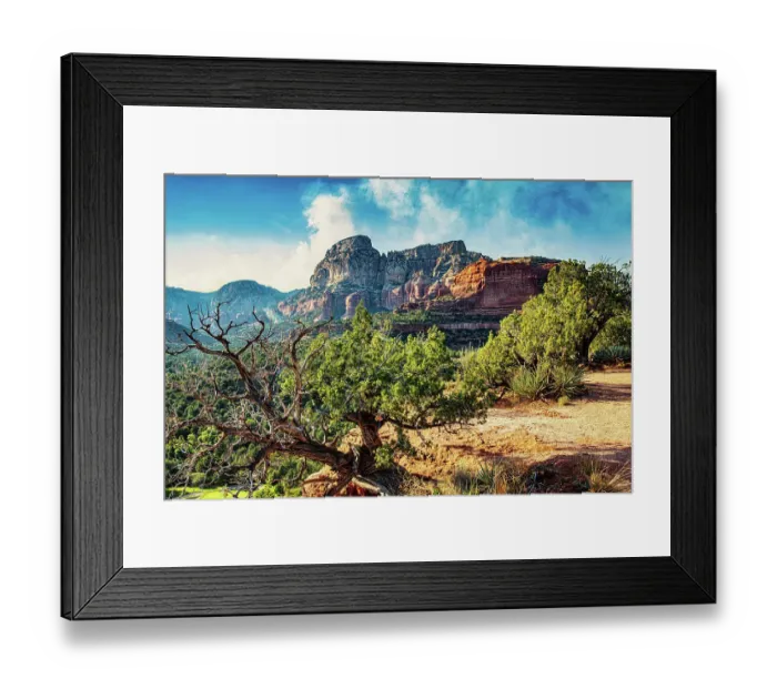 Framed Print : Sedona Arizona area Framed Print : Sedona Arizona area