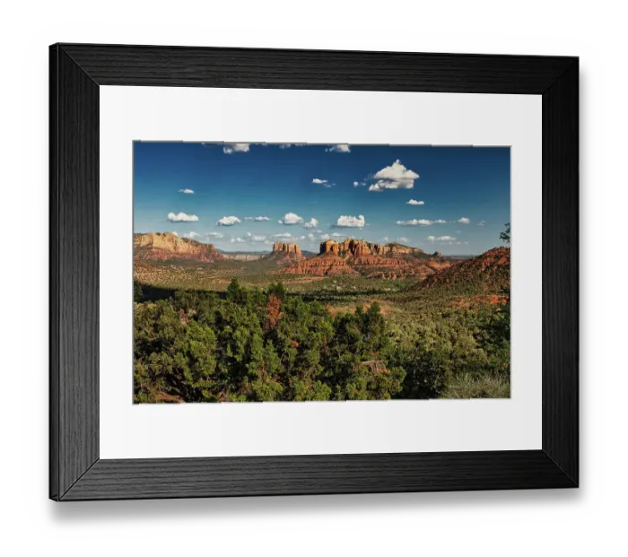 Framed Print : City of Sedona