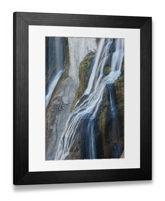 Framed Print : USA, Idaho, Twin Falls. Shoshone Falls State Park and cascading snake river over rock face