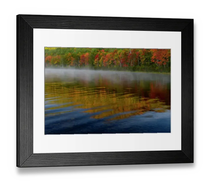 Framed Print : USA, Maine. Colorful foliage reflected in South Branch Pond, Baxter State Park Framed Print : USA, Maine. Colorful foliage reflected in South Branch Pond, Baxter State Park