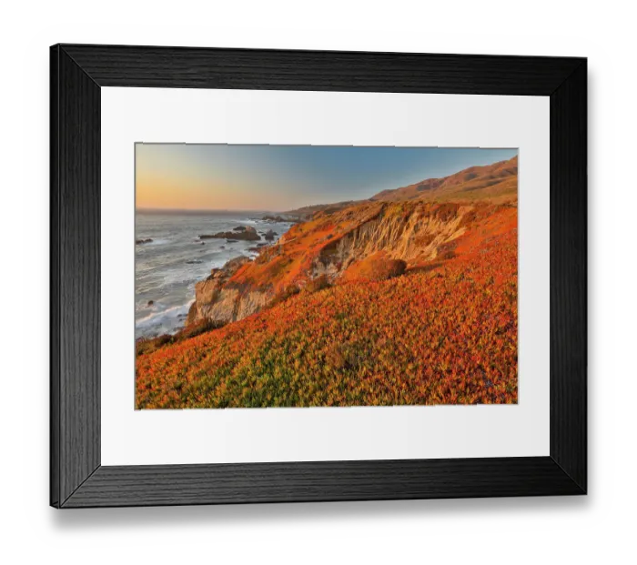 Framed Print : USA, California, Garrapata State Park. Sunset along the rugged coastline Framed Print : USA, California, Garrapata State Park. Sunset along the rugged coastline