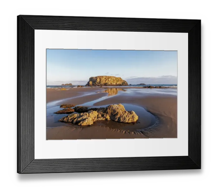Framed Print : Table Rock at Bandon, Oregon, USA
