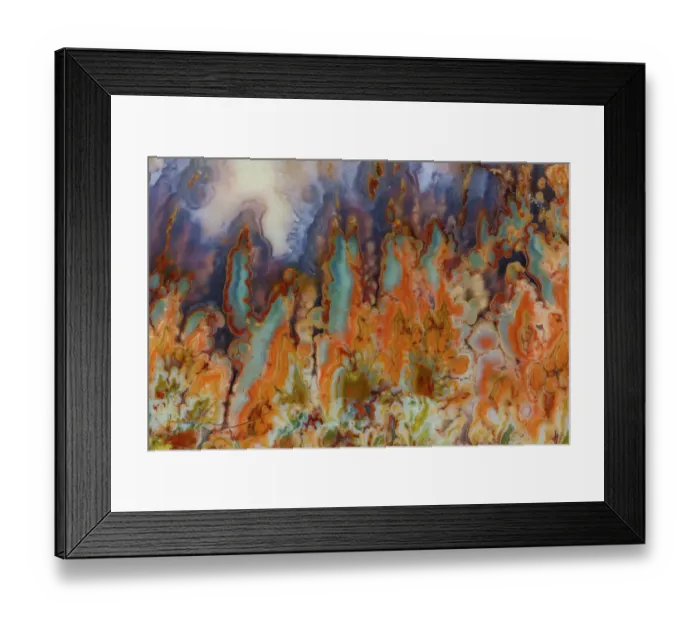Framed Print : USA, Washington State, Sammamish. Close-up details of Prudent Man Agate Framed Print : USA, Washington State, Sammamish. Close-up details of Prudent Man Agate