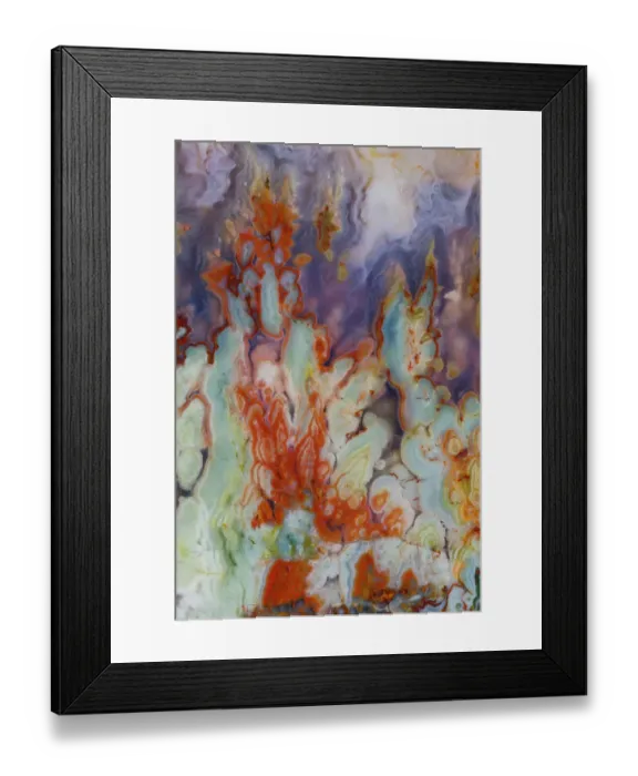 Framed Print : USA, Washington State, Sammamish. Close-up details of Prudent Man Agate Framed Print : USA, Washington State, Sammamish. Close-up details of Prudent Man Agate