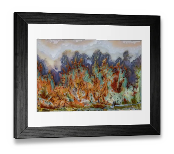 Framed Print : USA, Washington State, Sammamish. Close-up details of Prudent Man Agate Framed Print : USA, Washington State, Sammamish. Close-up details of Prudent Man Agate