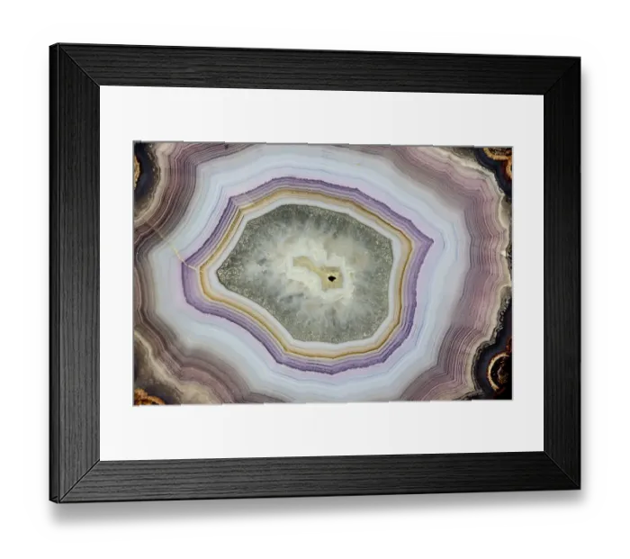 Framed Print : USA, Washington State, Sammamish. Close-up banded agate Framed Print : USA, Washington State, Sammamish. Close-up banded agate