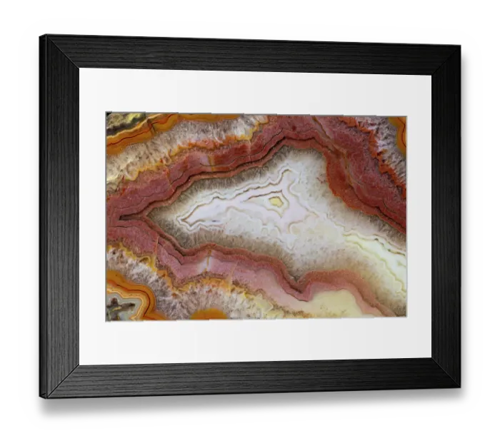 Framed Print : USA, Washington State, Sammamish. Close-up pattern design of agate Framed Print : USA, Washington State, Sammamish. Close-up pattern design of agate
