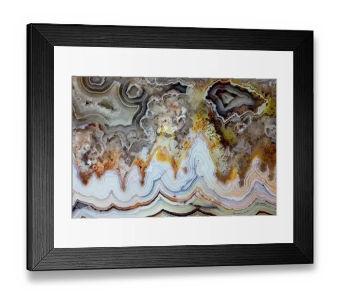 Framed Print : USA, Washington State, Sammamish. Close-up pattern design of agate Framed Print : USA, Washington State, Sammamish. Close-up pattern design of agate