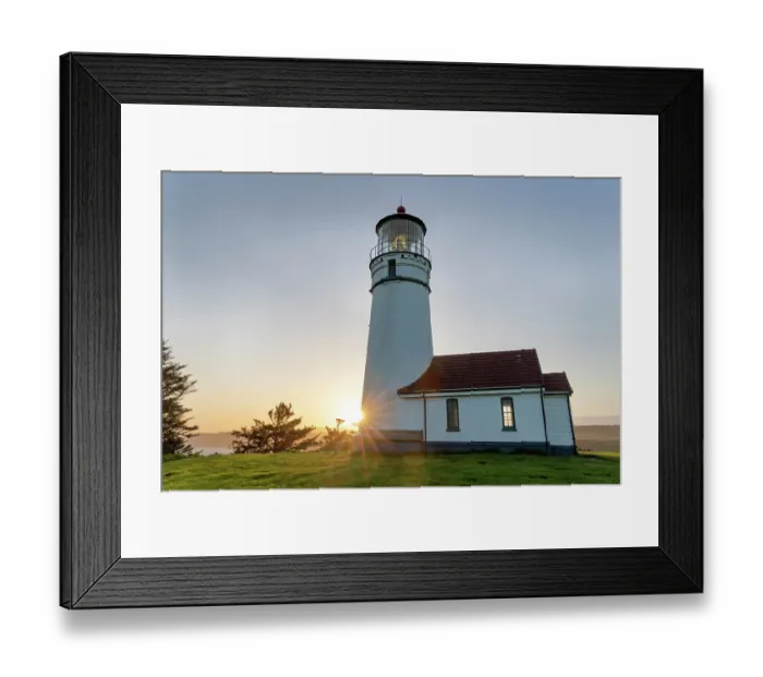 Framed Print : Lighthouse at Cape Blanco State Park, Oregon, USA Framed Print : Lighthouse at Cape Blanco State Park, Oregon, USA