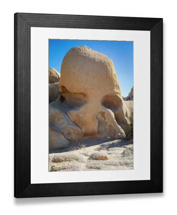Framed Print : California, USA. Skull Rock in Joshua Tree National Park Framed Print : California, USA. Skull Rock in Joshua Tree National Park