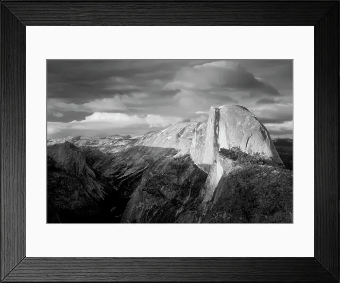 Framed Print : California, Yosemite National Park. Half Dome view from Glacier Point Framed Print : California, Yosemite National Park. Half Dome view from Glacier Point