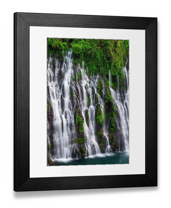 Framed Print : Burney Falls, McArthur-Burney Falls Memorial State Park, California, USA