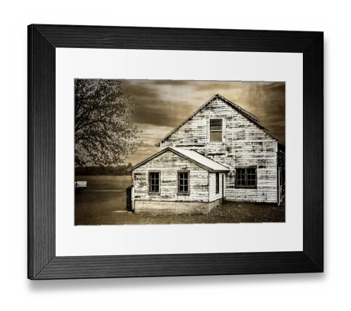 Framed Print : Weathered house Framed Print : Weathered house
