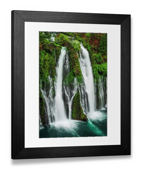 Framed Print : Burney Falls, McArthur-Burney Falls Memorial State Park, California, USA Framed Print : Burney Falls, McArthur-Burney Falls Memorial State Park, California, USA