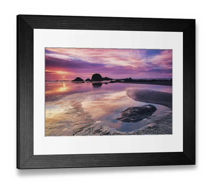 Framed Print : Olympic National Park at Ruby Beach