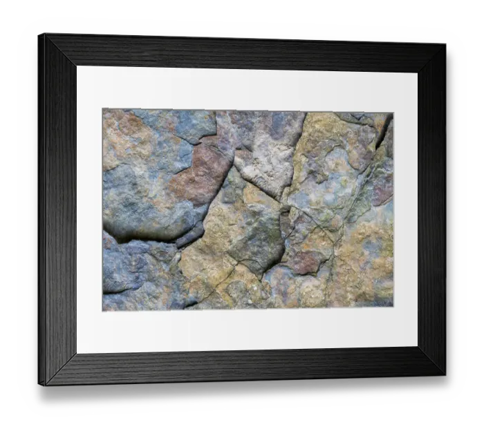 Framed Print : USA, West Virginia, New River Gorge National Park. Close-up of rock patterns. ©Jay O'Brien / Jaynes Gallery / DanitaDelimont.com Framed Print : USA, West Virginia, New River Gorge National Park. Close-up of rock patterns. ©Jay O'Brien / Jaynes Gallery / DanitaDelimont.com