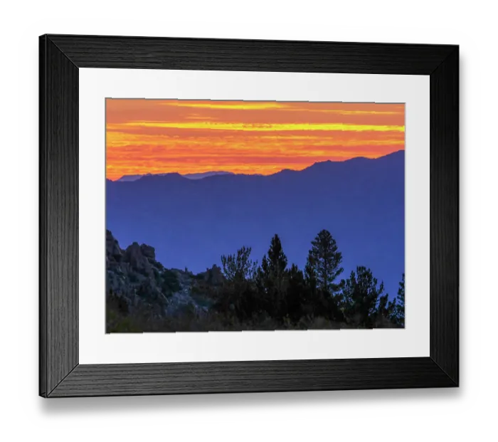 Framed Print : Sunrise in the mountains, Eastern Sierras, Bishop, California Framed Print : Sunrise in the mountains, Eastern Sierras, Bishop, California