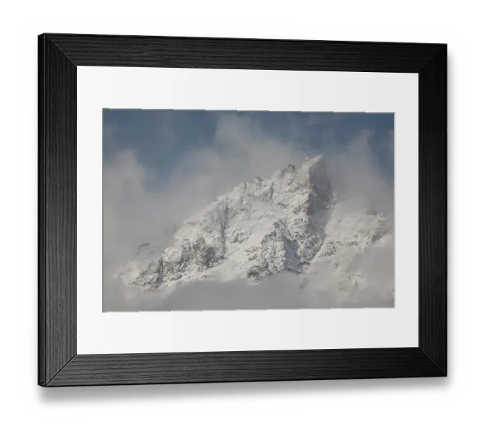 Framed Print : USA, Wyoming, Grand Teton National Park. Mt. Teewinot northeast aspect Framed Print : USA, Wyoming, Grand Teton National Park. Mt. Teewinot northeast aspect