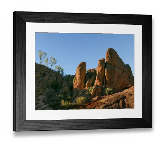 Framed Print : Dramatic rocks, Pinnacles National Park, California Framed Print : Dramatic rocks, Pinnacles National Park, California