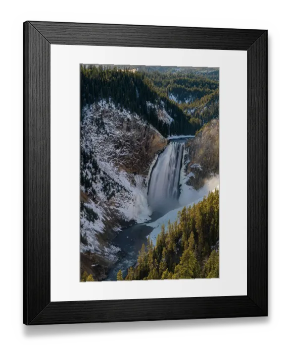 Framed Print : USA, Wyoming. Yellowstone National Park, Lower Falls of Yellowstone River Framed Print : USA, Wyoming. Yellowstone National Park, Lower Falls of Yellowstone River