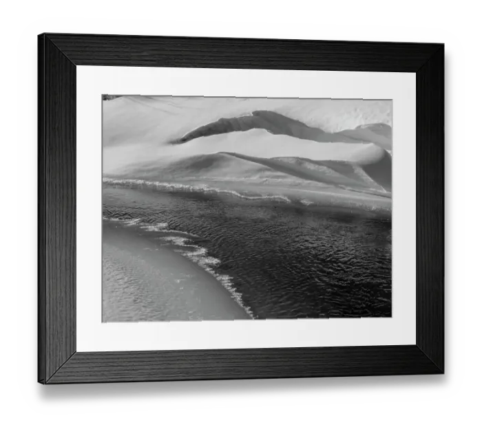 Framed Print : Fall Creek, winter, Colorado, Rocky Mountain National Park