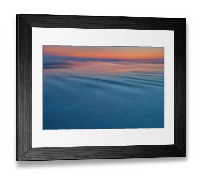 Framed Print : USA, Oregon, Cannon Beach. Sunset blues with ripples sandy beach Framed Print : USA, Oregon, Cannon Beach. Sunset blues with ripples sandy beach