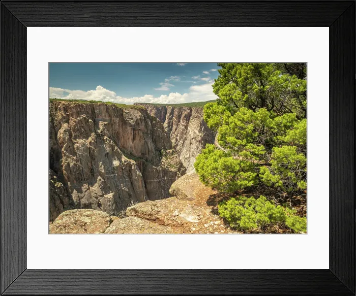 Framed Print : USA, Colorado, Black Canyon of the Gunnison National Park. Canyon landscape Framed Print : USA, Colorado, Black Canyon of the Gunnison National Park. Canyon landscape