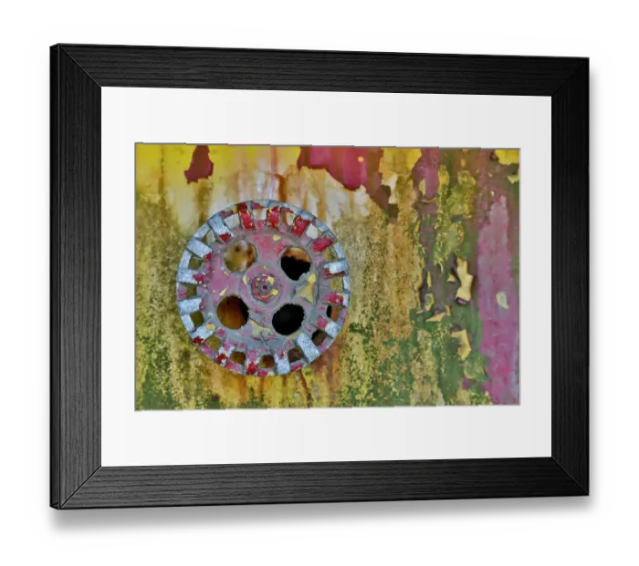 Framed Print : USA, Oregon, Tillamook. Old rusted vehicle close-ups with peeling paint on valve of old firetruck Framed Print : USA, Oregon, Tillamook. Old rusted vehicle close-ups with peeling paint on valve of old firetruck