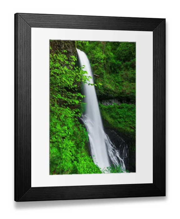 Framed Print : Middle North Falls, Silver Falls State Park, Oregon, USA