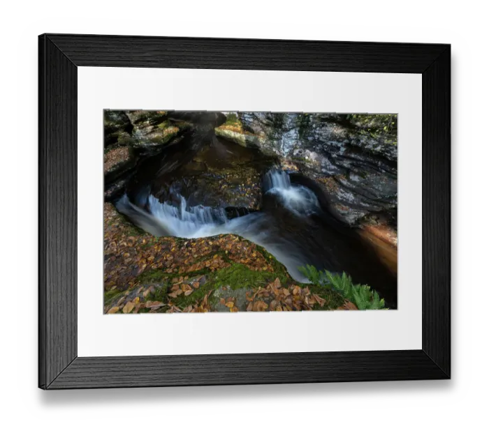 Framed Print : USA, Pennsylvania. Ricketts Glen State Park, Adams Falls is one of 22 named waterfalls in this park Framed Print : USA, Pennsylvania. Ricketts Glen State Park, Adams Falls is one of 22 named waterfalls in this park