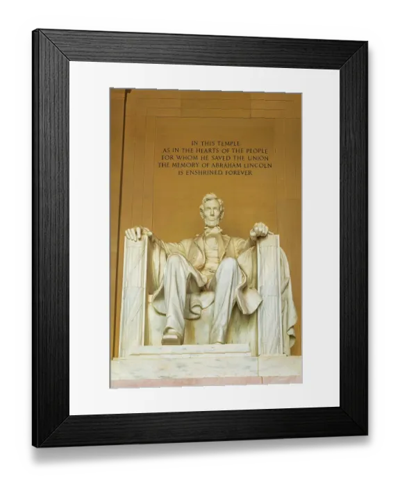 Framed Print : The Lincoln Memorial, Washington, D.C, USA Framed Print : The Lincoln Memorial, Washington, D.C, USA