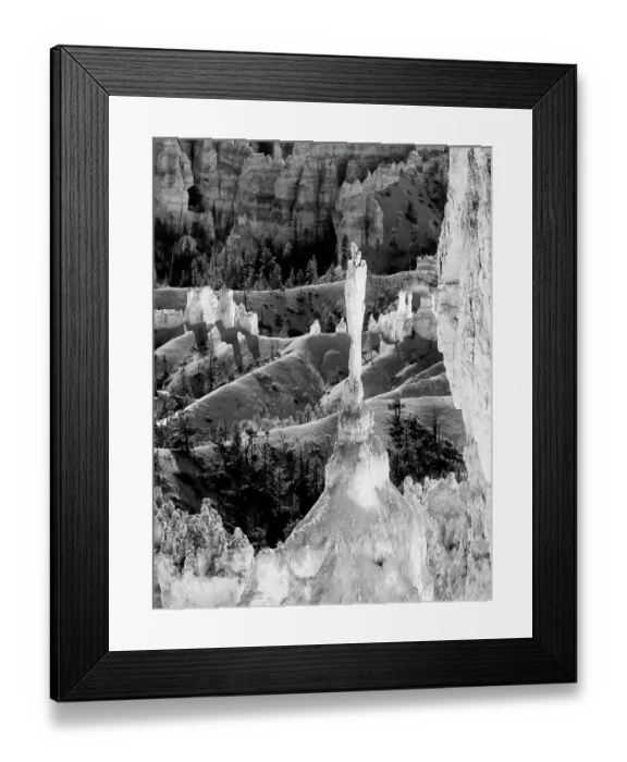 Framed Print : Utah, Bryce Canyon National Park. The Sentinel Framed Print : Utah, Bryce Canyon National Park. The Sentinel