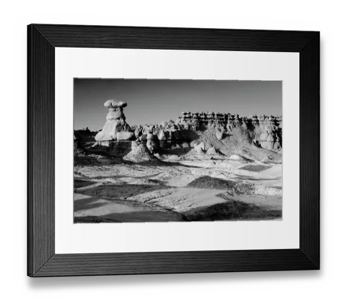 Framed Print : Utah, Goblin Valley State Park. Entrada sandstone gnome and goblin formations Framed Print : Utah, Goblin Valley State Park. Entrada sandstone gnome and goblin formations