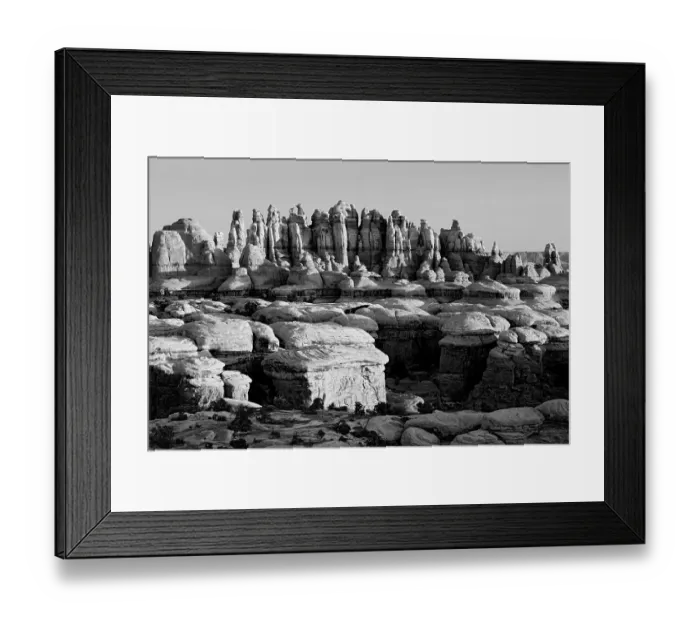 Framed Print : Utah, Canyonlands National Park. The Needles, rock spires and grabens at Chesler Park Framed Print : Utah, Canyonlands National Park. The Needles, rock spires and grabens at Chesler Park