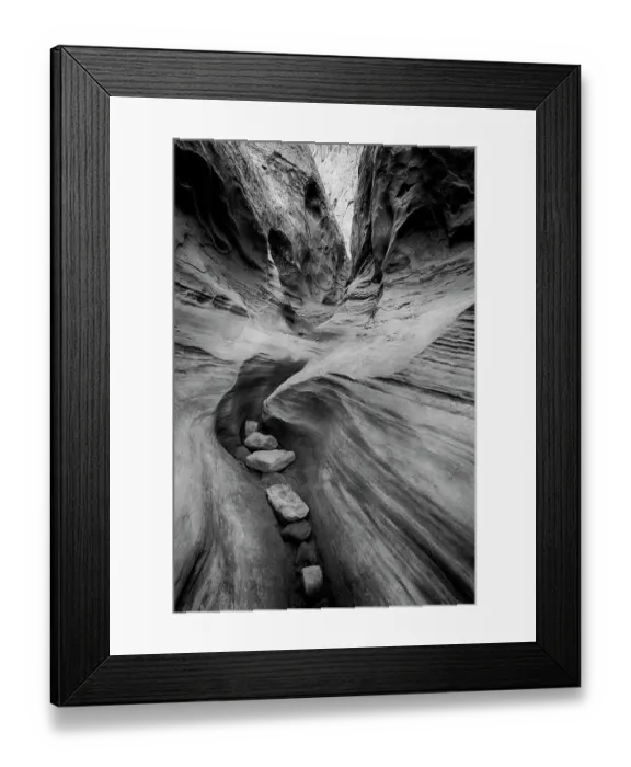 Framed Print : Utah, Emery County. Little Wildhorse Canyon Framed Print : Utah, Emery County. Little Wildhorse Canyon