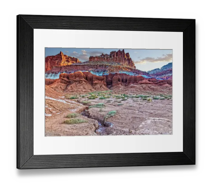 Framed Print : Sunrise at Capitol Reef National Park Framed Print : Sunrise at Capitol Reef National Park