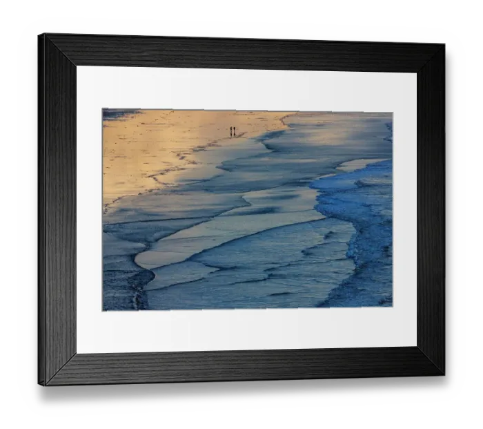 Framed Print : Wave patterns on Benson Beach at Cape Disappointment State Park, Washington State, USA Framed Print : Wave patterns on Benson Beach at Cape Disappointment State Park, Washington State, USA