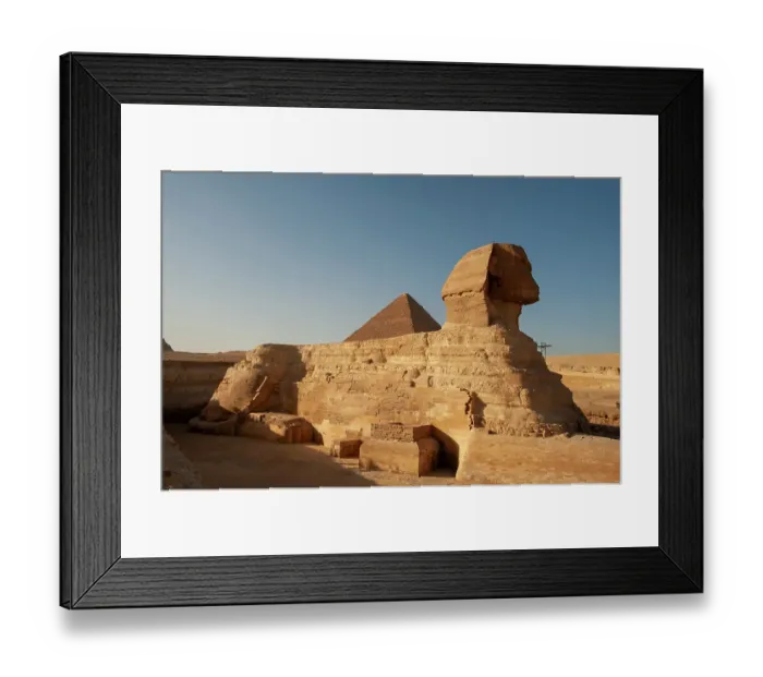 Framed Print : Africa, Egypt, Giza. Side view of the famous sphinx statue in Giza Framed Print : Africa, Egypt, Giza. Side view of the famous sphinx statue in Giza