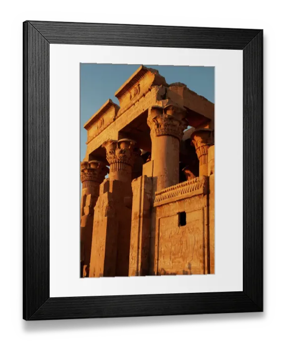 Framed Print : Africa, Egypt, Aswan. The temple of Kom Ombo Framed Print : Africa, Egypt, Aswan. The temple of Kom Ombo