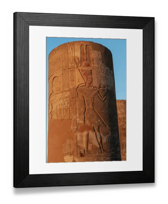 Framed Print : Africa, Egypt, Aswan. The temple of Kom Ombo Framed Print : Africa, Egypt, Aswan. The temple of Kom Ombo