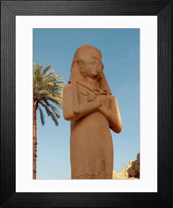 Framed Print : Africa, Egypt, Luxor. Close view of a statue in the Valley of the Kings at sunrise Framed Print : Africa, Egypt, Luxor. Close view of a statue in the Valley of the Kings at sunrise