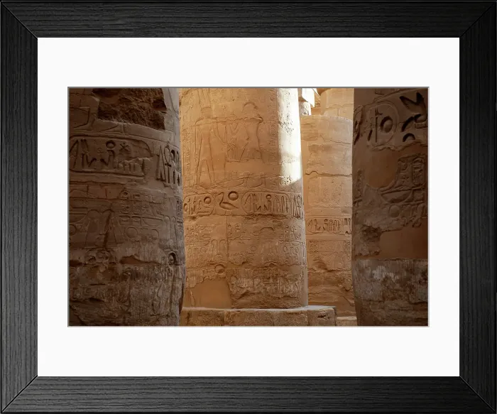 Framed Print : Africa, Egypt, Luxor. Close view of a column in the Valley of the Kings Framed Print : Africa, Egypt, Luxor. Close view of a column in the Valley of the Kings