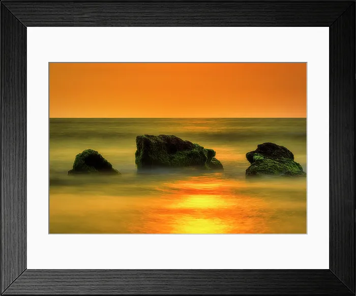 Framed Print : Bali sunset