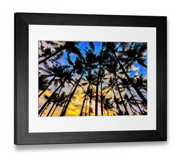 Framed Print : Sunset in Bali, Indonesia, a tropical paradise Framed Print : Sunset in Bali, Indonesia, a tropical paradise