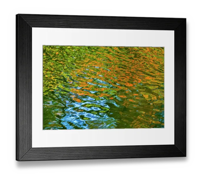 Framed Print : Colorful water reflection, Furuichi Kofungun, water surrounding ancient burial mound, Habikino, Osaka, Japan Framed Print : Colorful water reflection, Furuichi Kofungun, water surrounding ancient burial mound, Habikino, Osaka, Japan
