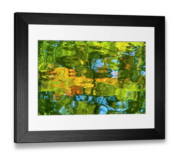 Framed Print : Colorful water reflection, Furuichi Kofungun, water surrounding ancient burial mound, Habikino, Osaka, Japan Framed Print : Colorful water reflection, Furuichi Kofungun, water surrounding ancient burial mound, Habikino, Osaka, Japan